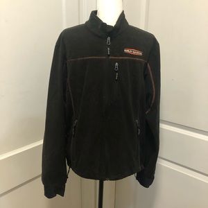 Harley Davidson motorcycle mens fleece jacket size medium